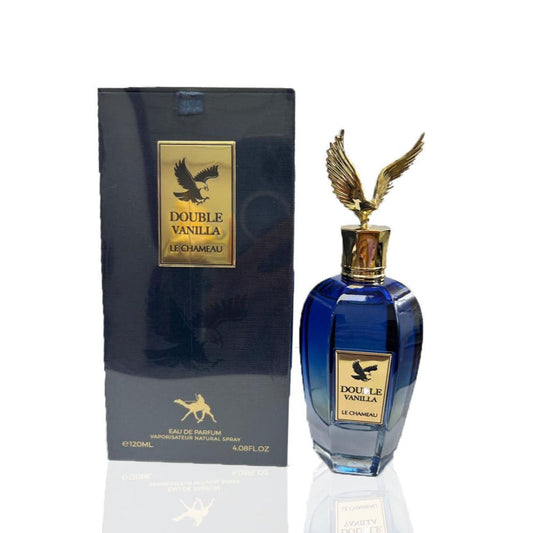 Emper Double Vanilla 3.4 oz Eau de Parfum Unisex – Warm, Sweet Vanilla Fragrance in a Stylish Amber-Toned Bottle