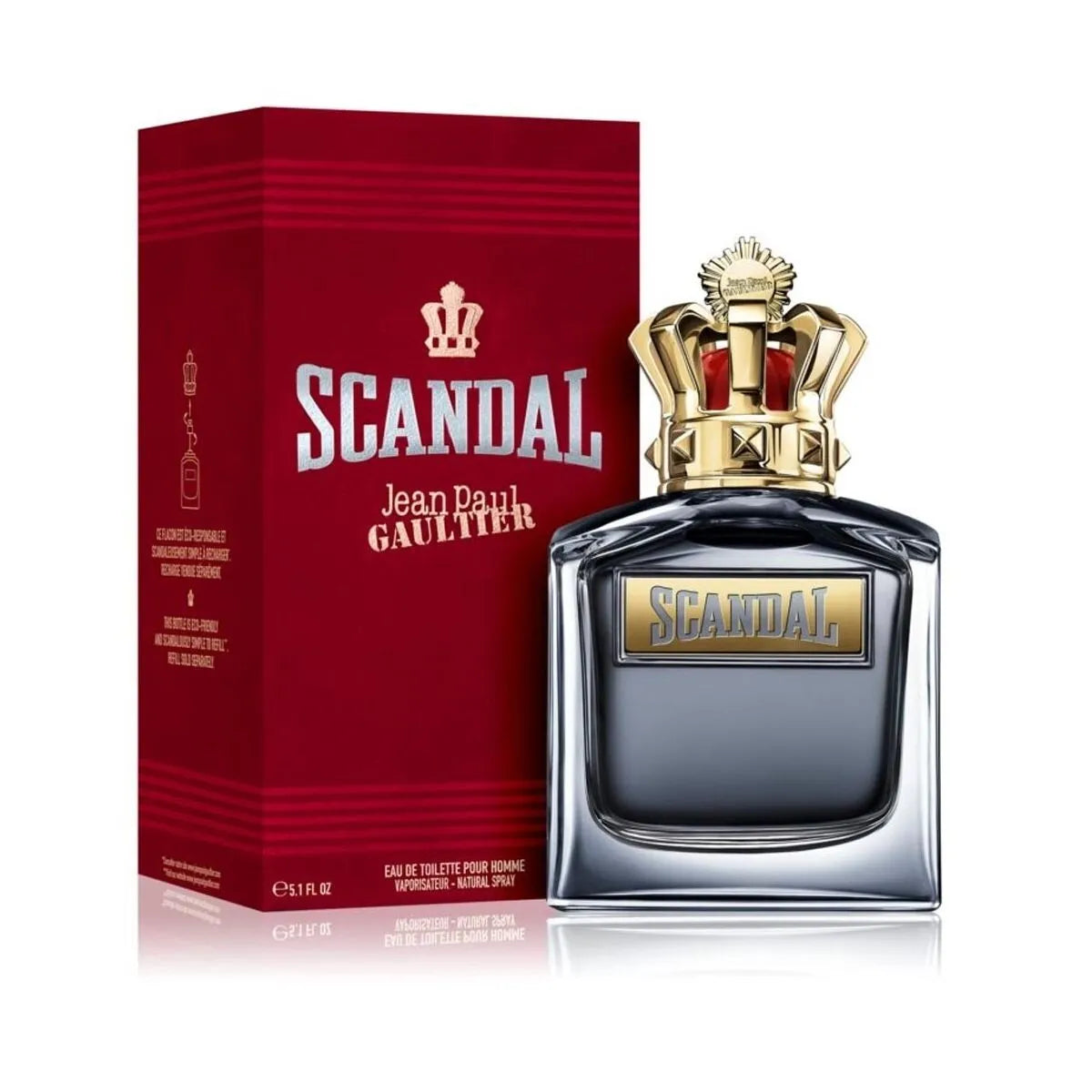 Jean Paul Gaultier Scandal 5.1 EDT bottle — bold citrus honey fragrance for men