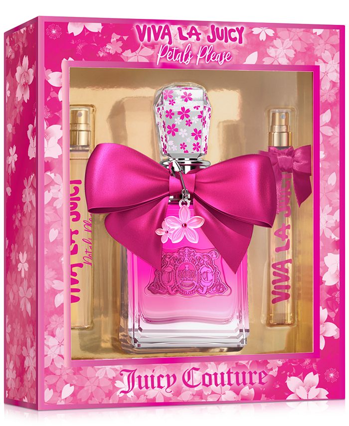 Juicy Couture Set Petals Please 3pc 3.4 Edp L