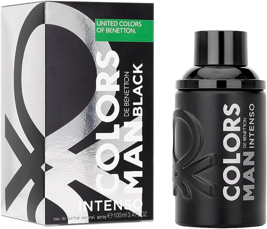 Benetton Colors Hombre Negro Intenso 3.4 Edp M