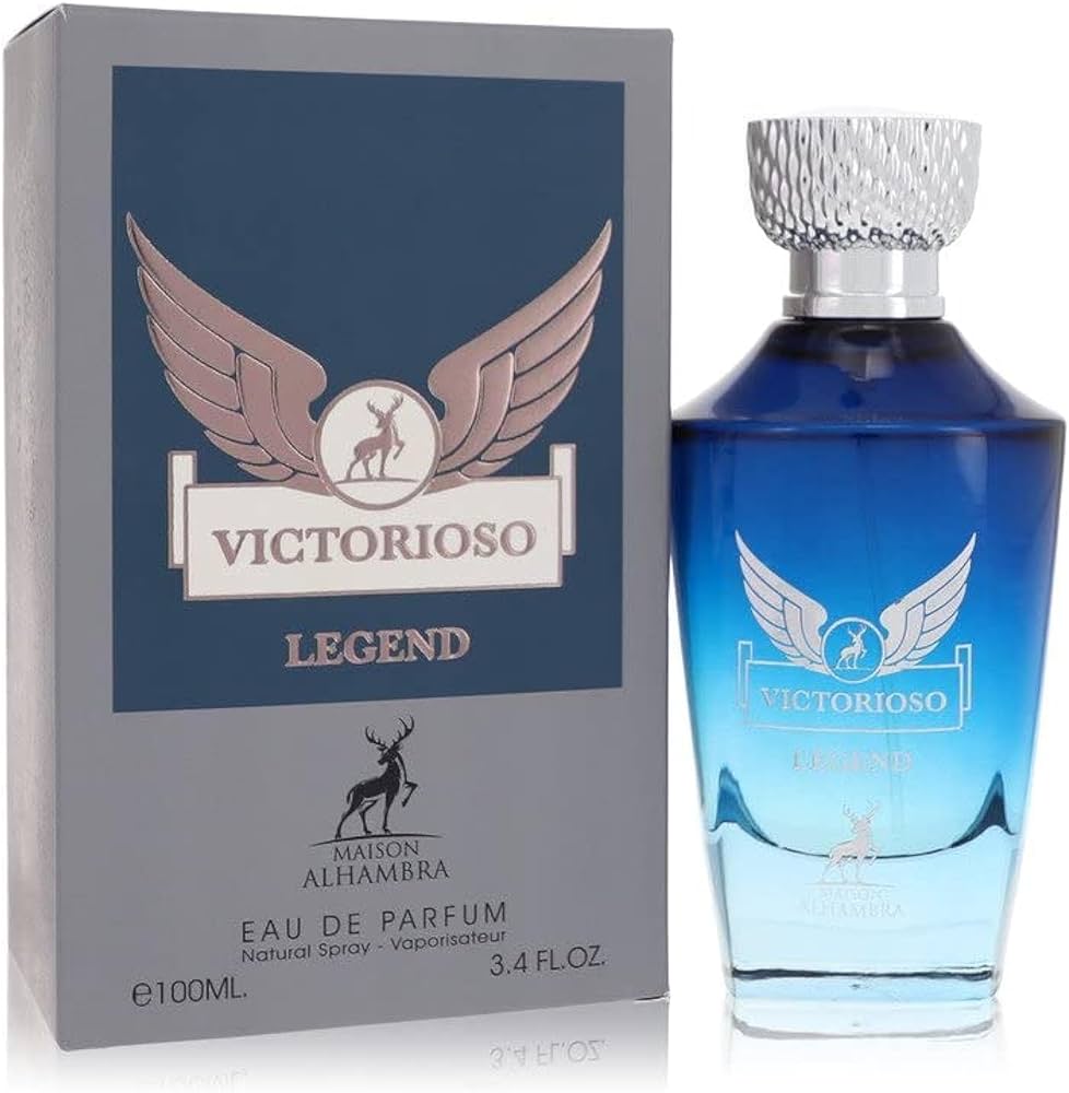 Maison Alhambra Victorioso Legend 3.4oz EDP for men – bold, long-lasting fragrance in a luxurious bottle