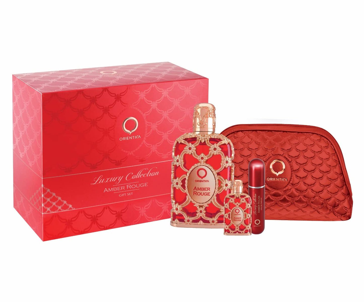 Orientica Set Amber Rouge 4pcs 2.7 Edp L