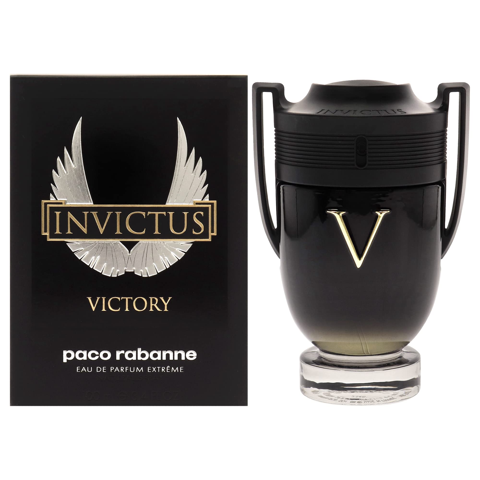Paco Rabanne Invictus Victory 3.4oz EDP for men – bold, oriental, and powerful fragrance in a premium bottle
