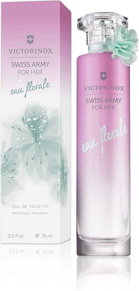 Victorinox Swiss Army Eau Florale 3.4oz EDT for women – floral, fresh, and elegant fragrance in a sleek bottle
