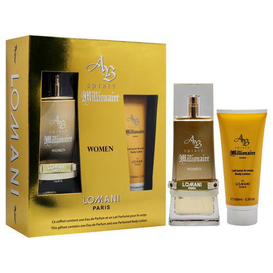 Lomani Set 2pcs Spirit Millonaire 3.3 Edp L