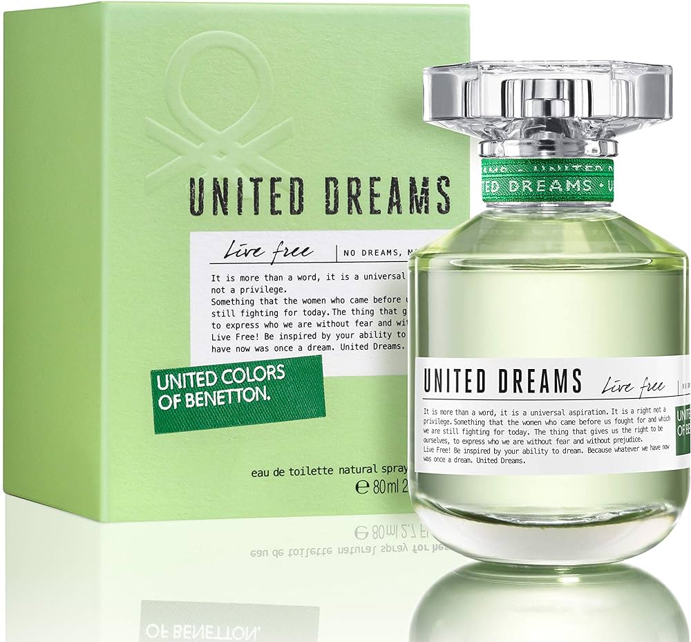 Benetton United Dreams Vive Gratis 2.7 Edt L