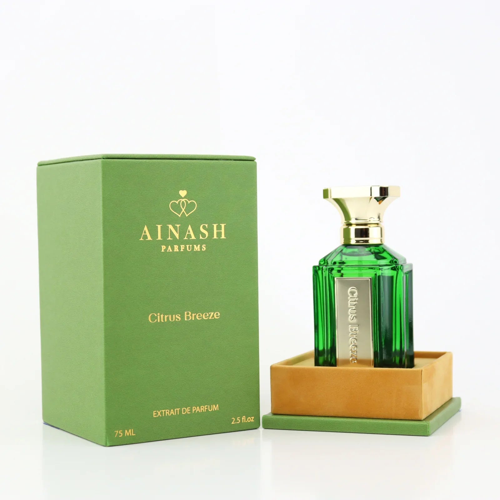 Ainash Citrus Breeze 2.5 oz Eau de Parfum Unisex – Zesty citrus fragrance with fresh, uplifting notes for men and women