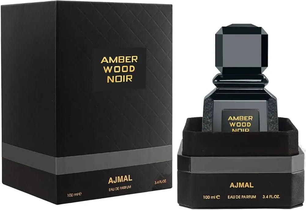 Ajmal Amber Wood Noir women’s perfume 3.4 oz amber woody musky fragrance