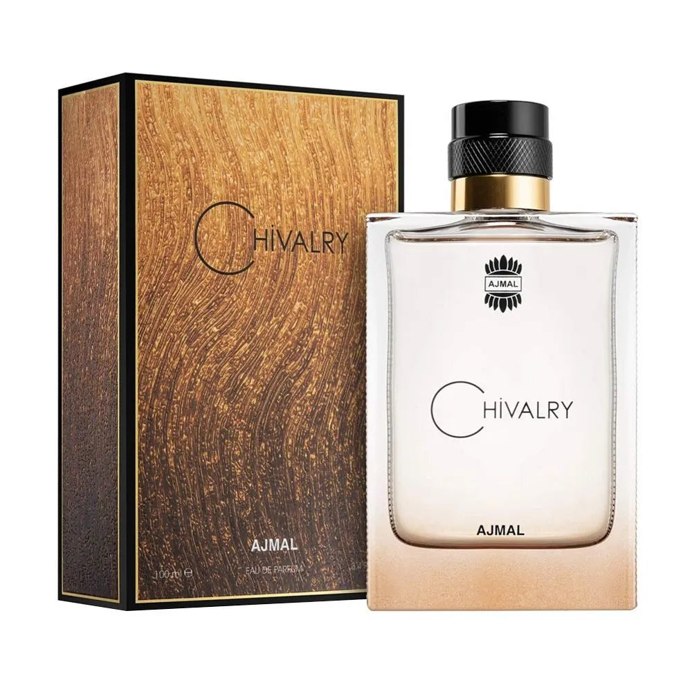 Ajmal Chivalry men’s fragrance 3.4 oz fresh woody scent