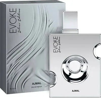 Ajmal Evoke Silver Edition men’s cologne fresh aromatic fragrance