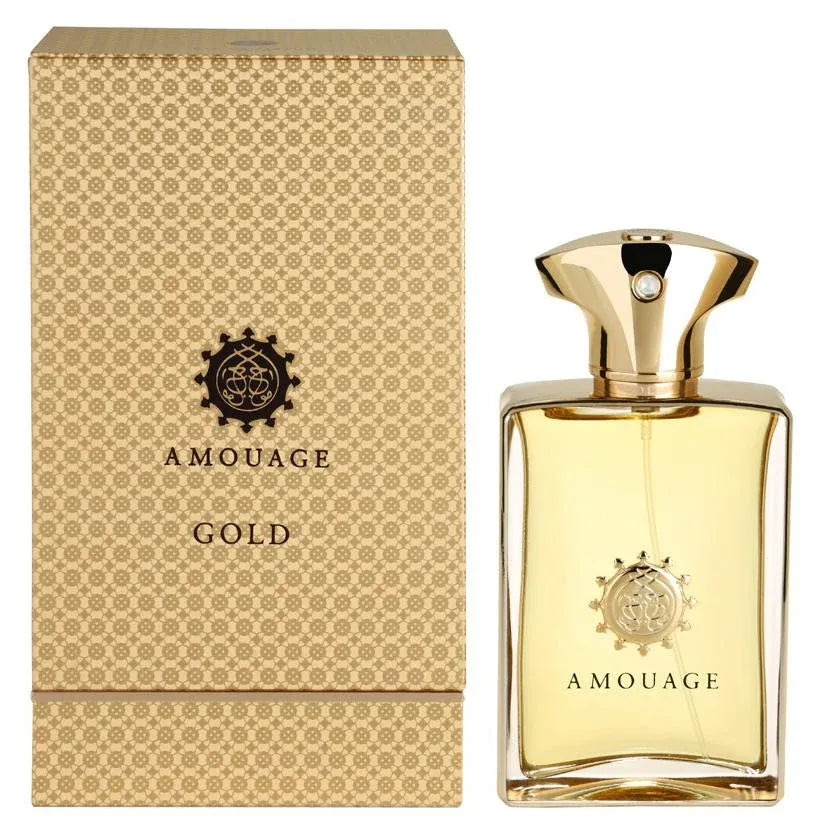 Amouage Gold men’s perfume 3.4 oz luxury statement fragrance rich elegant scent
