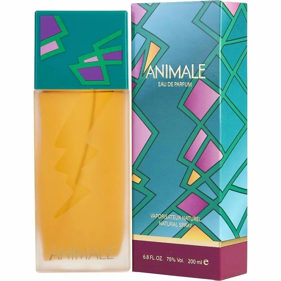 Animale eau de parfum bottle and packaging on a white background