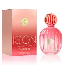 Antonio Banderas The Icon Splendid 3.4 oz Eau de Parfum for women, radiant floral fragrance with fruit, woody, and musky notes