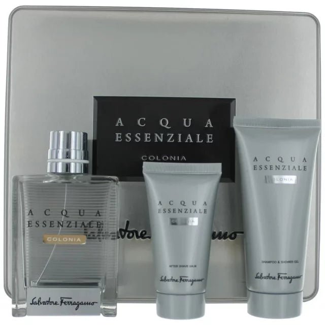 Salvatore Ferragamo Set 3uds Acqua Essenziale Colonia 3.4 edt M