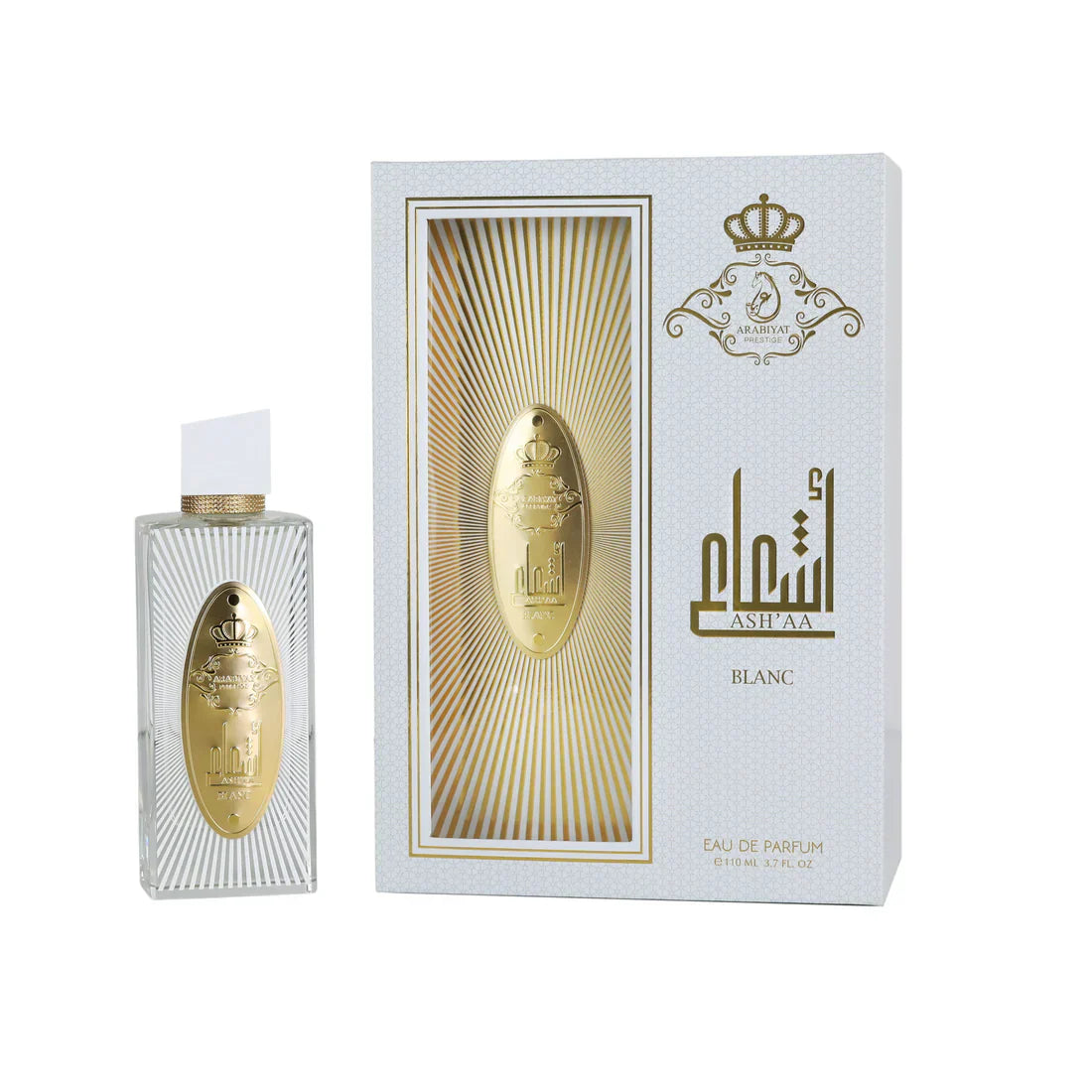 Ash AA Blanc perfume — elegant citrus, floral, and woody notes by Arabiyat Prestige