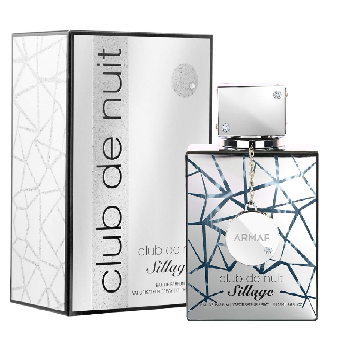 Armaf Club de Nuit Silháge perfume bottle and packaging on a white background