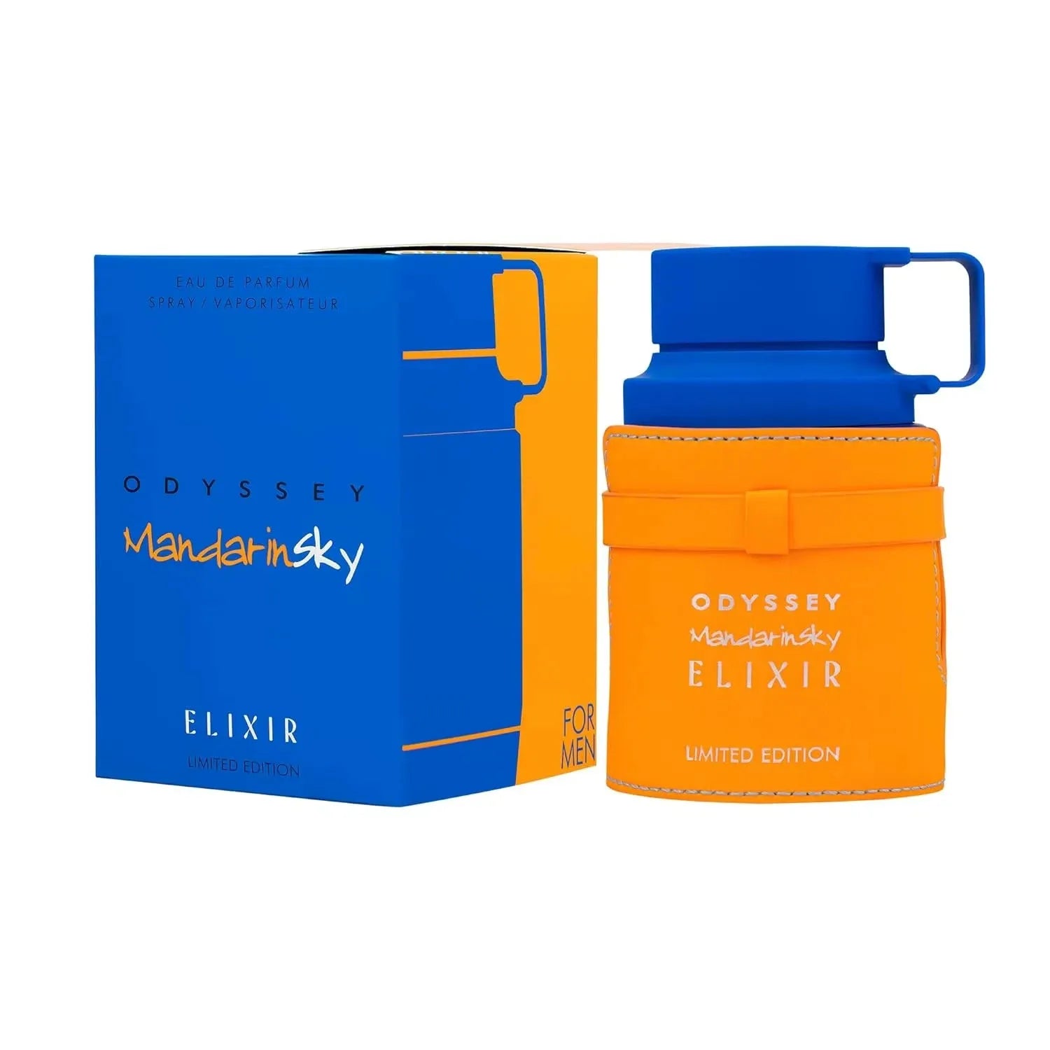 Armaf Odyssey Mandarin Sky Elixir 3.4 oz Eau de Parfum unisex fragrance bottle
