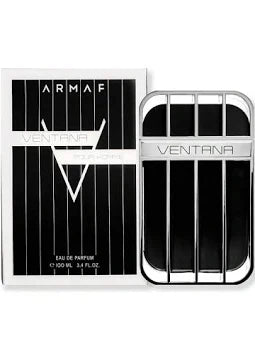 Armaf Ventana 3.4 oz Eau de Parfum for men, fresh refined fragrance with citrus, aromatic, and musky woody notes