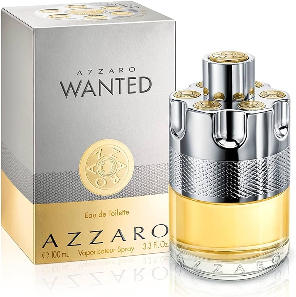 Azzaro Wanted men’s cologne 3.4 oz fresh spicy woody fragrance