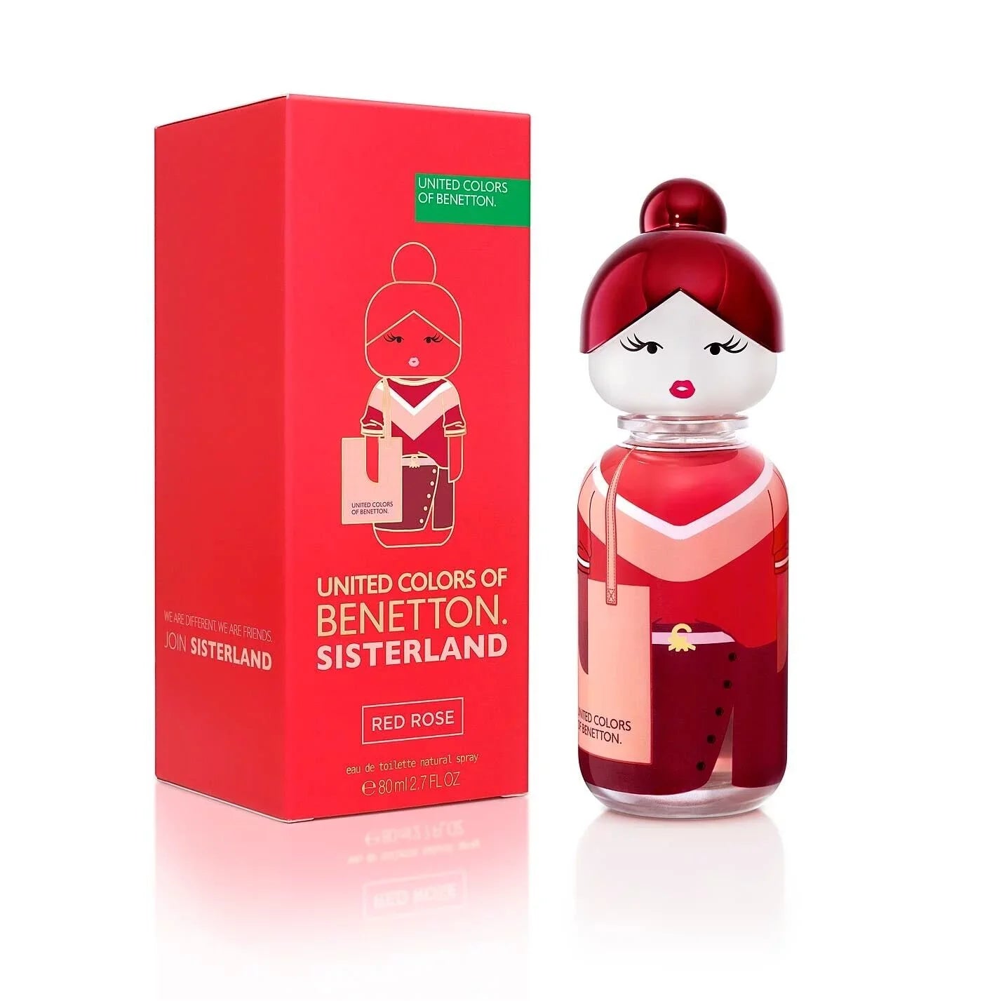 Benetton Sisterland Rosa Roja 2.7 Edt L