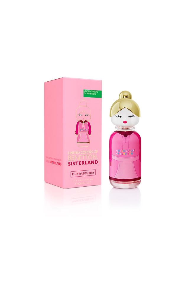 Sisterland Pink Raspberry by Benetton fresh fruity women’s fragrance with raspberry scent 2.7 EDT