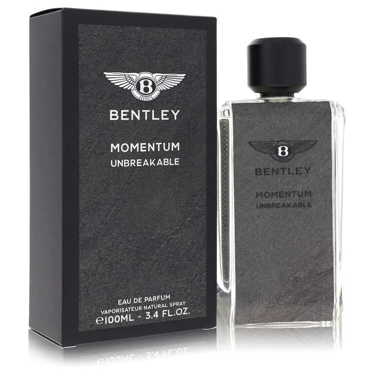 Bentley Momentum Unbreakable men’s perfume 3.4 oz fresh woody fragrance