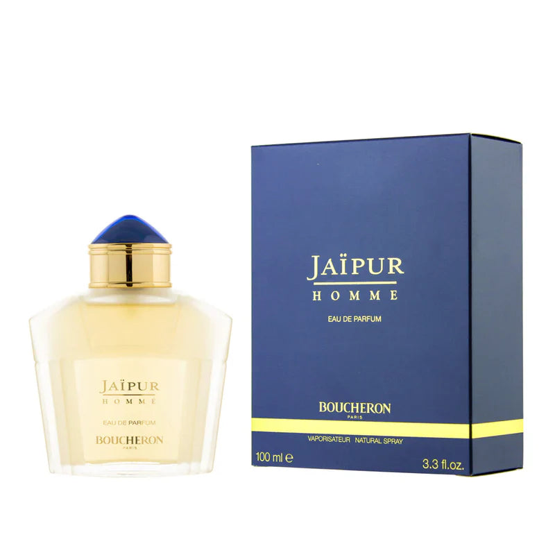 Boucheron Jaipur 3.4 EDP M – classic men’s perfume in an elegant bottle, long lasting Eau de Parfum with spicy woody oriental notes.