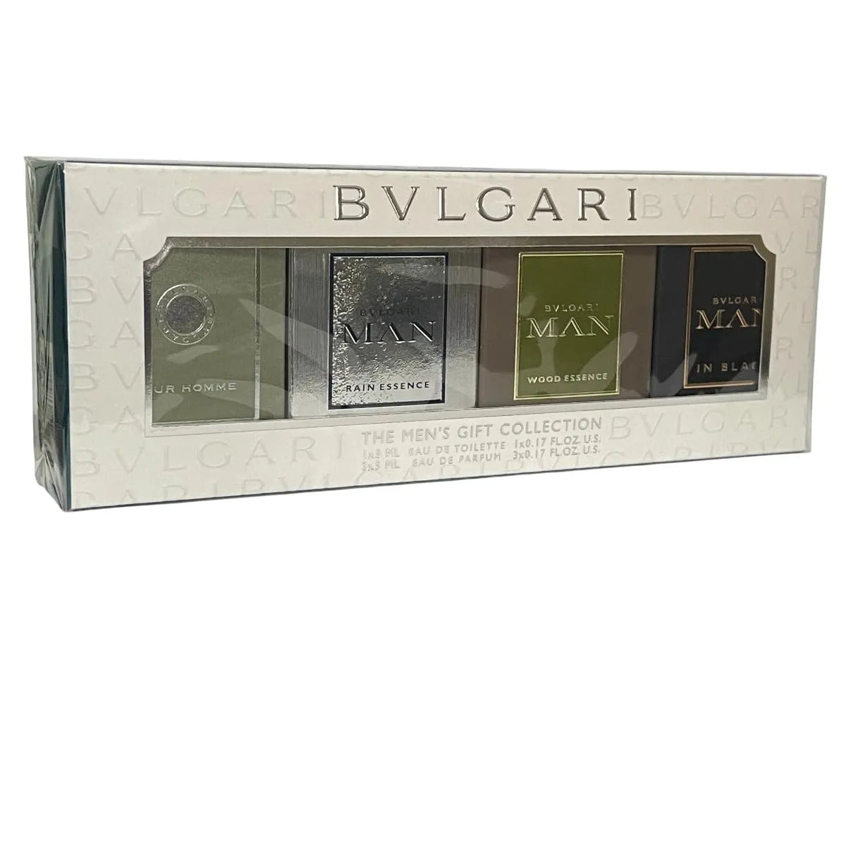 Bvlgari mini perfume set 4 piece men fragrance discovery collection