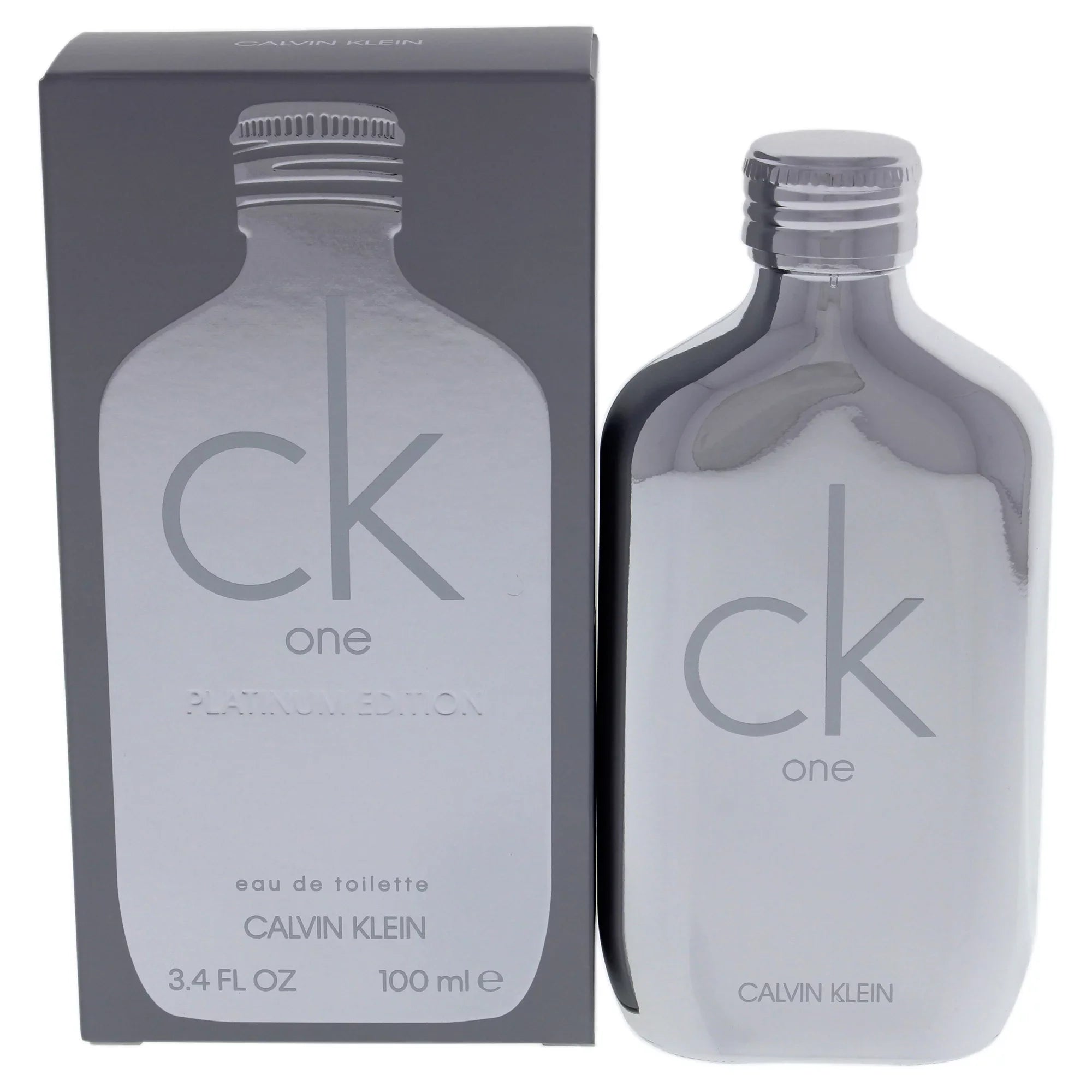 Calvin Klein CK One Platinum Edition 3.4 EDT – Fresh unisex fragrance with citrus and woody notes. Modern, long-lasting scent.