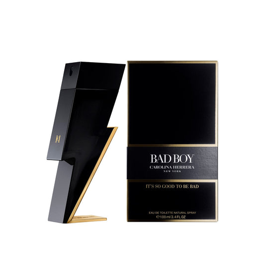 Carolina Herrera Bad Boy 3.4 EDT – Striking men’s cologne blending spicy and woody accords for a powerful, sophisticated scent