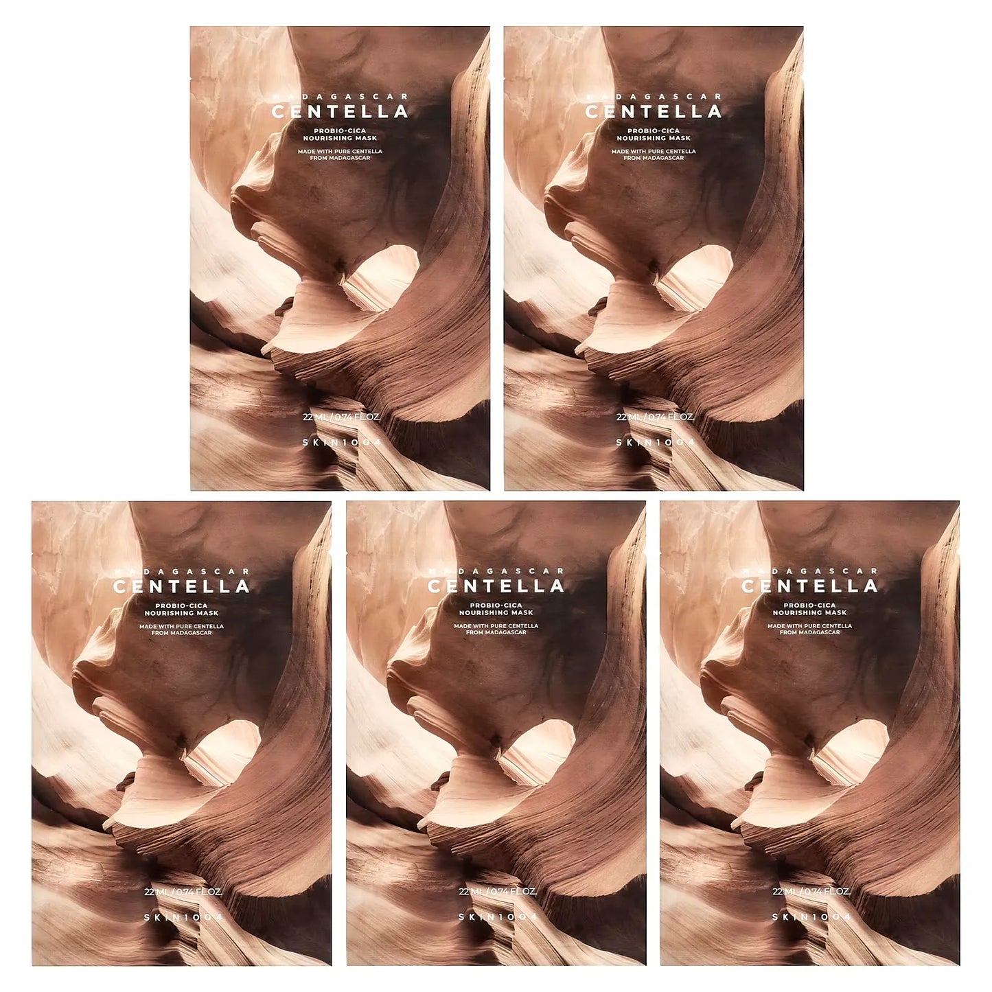 Centella Madagascar Probio-Cica Nourishing Mask 25 ml calming hydrating sheet mask with Centella and Probiome Complex