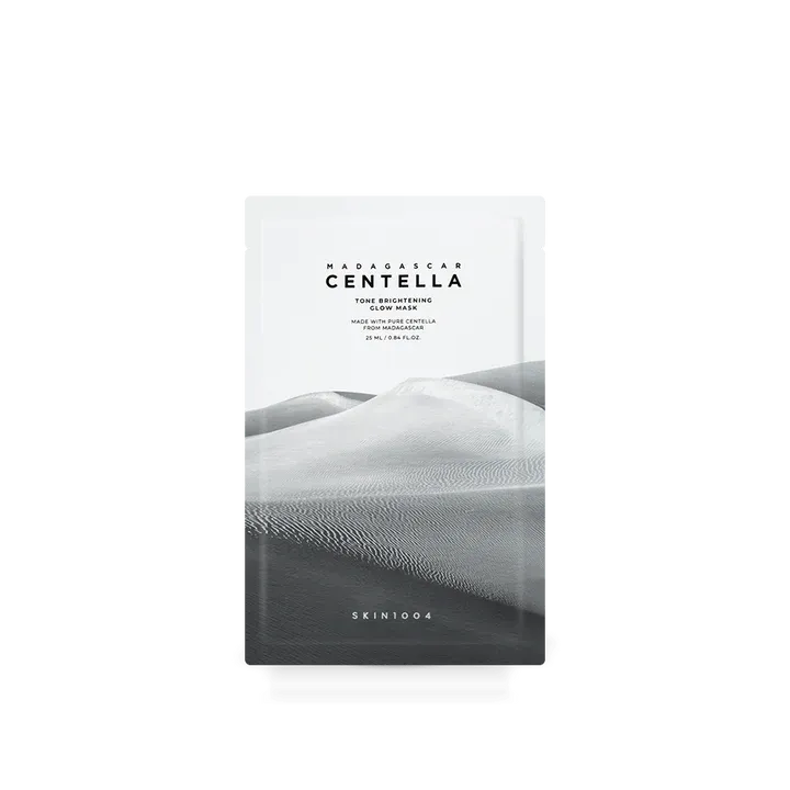 Centella Madagascar Tone Brightening Glow Mask 25 ml brightening sheet mask for radiant, even-toned skin