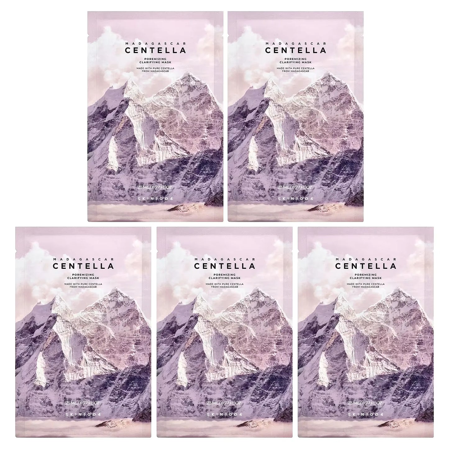 Centella Madagascar Poremizing Clarifying Mask 25ml pore-refining and balancing sheet mask with Centella extract
