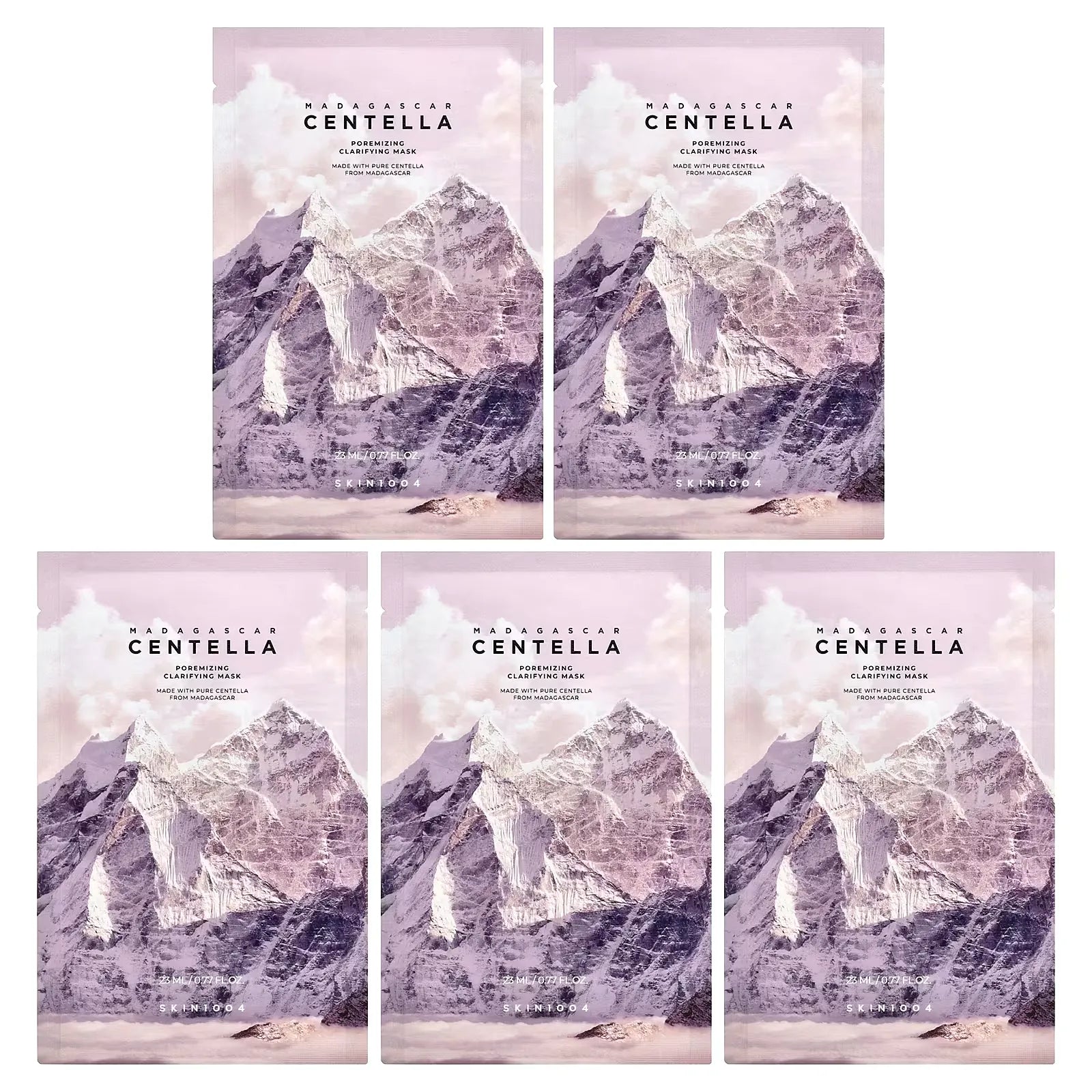 Centella Madagascar Poremizing Clarifying Mask 25ml pore-refining and balancing sheet mask with Centella extract