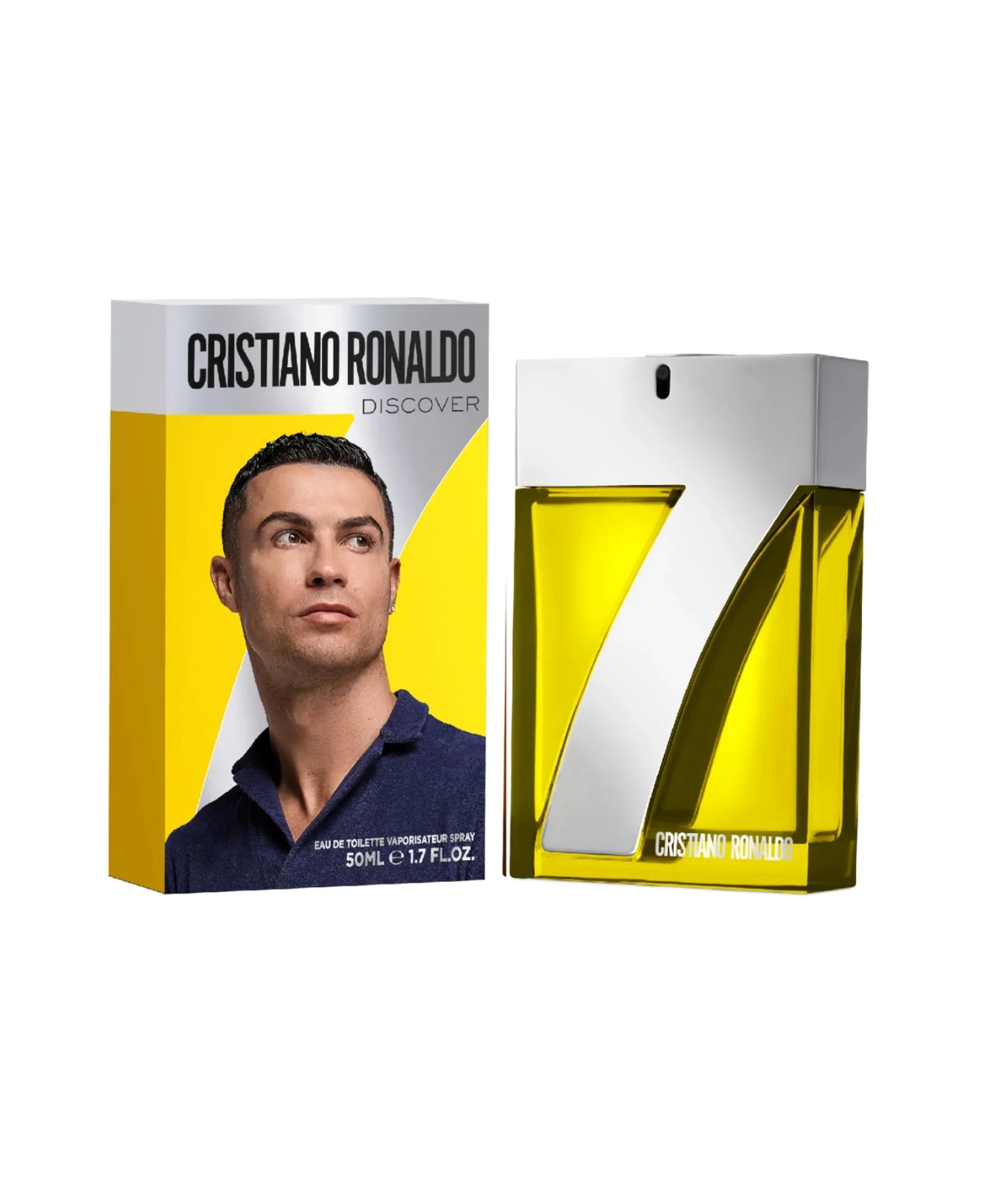 Cristiano Ronaldo CR7 Discover men’s cologne 3.4 oz fresh sporty aromatic fragrance