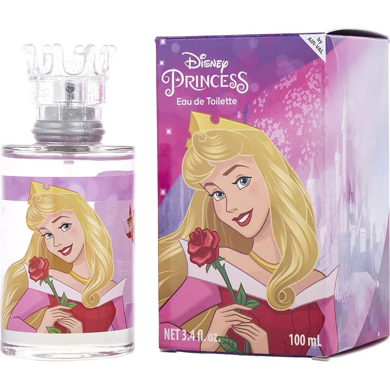 Disney Princess Aurora 3.4 oz Eau de Toilette for girls, light fruity floral fragrance inspired by the Disney princess