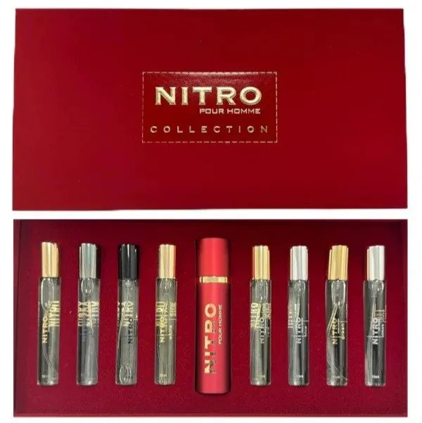 Dumont Nitro men’s fragrance vial set 8 pieces