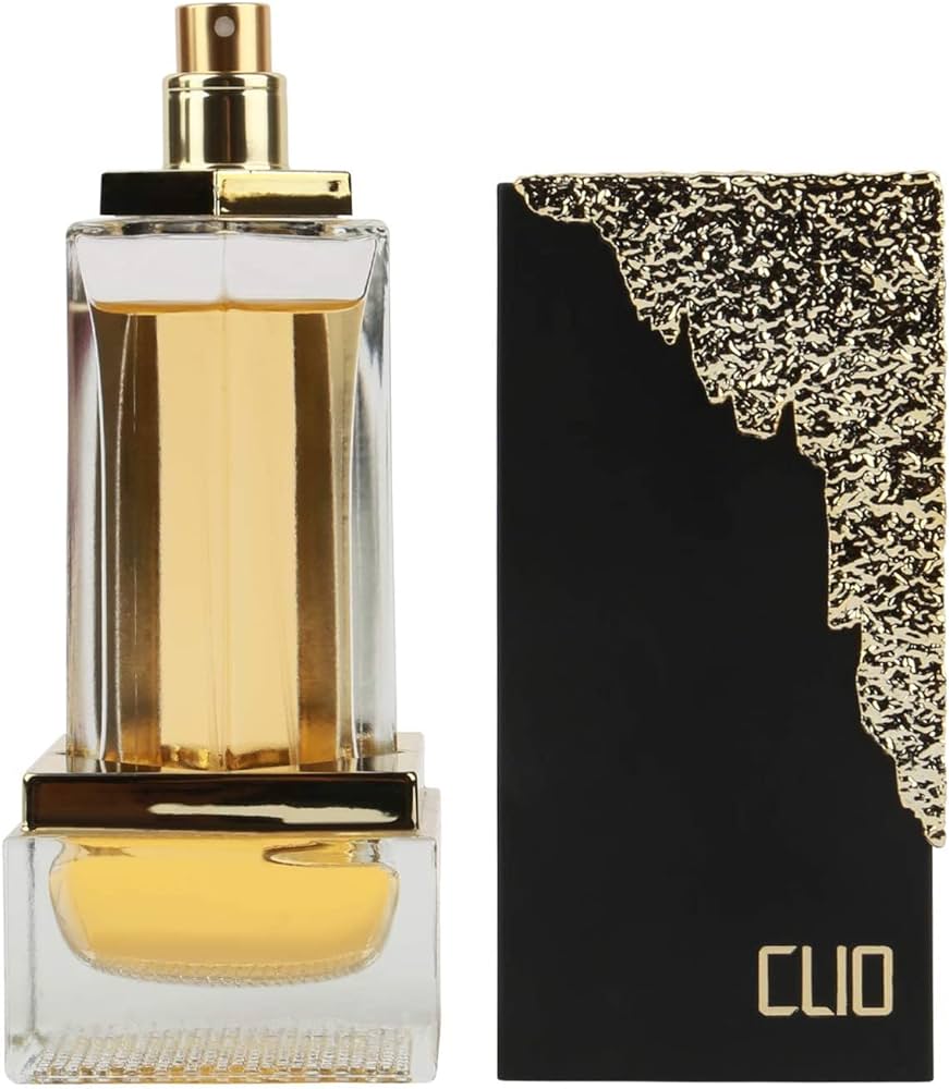 Emper Clio 3.4 oz Eau de Parfum for Women – Elegant, Floral Fragrance in a Stylish Gold and Black Bottle