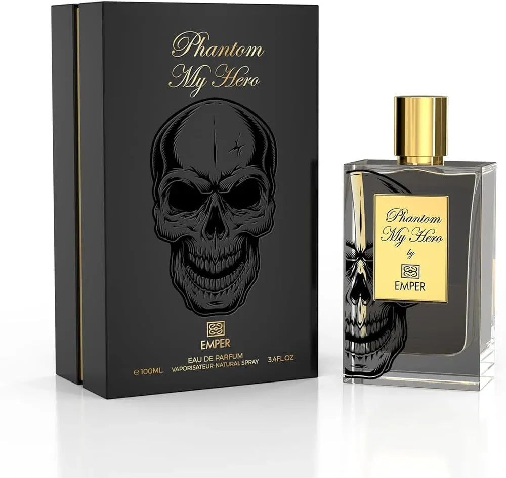 Emper Phantom My Hero men’s perfume 3.4 oz aromatic spicy woody fragrance