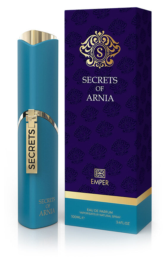 Emper Secrets of Arnia Eau de Parfum 3.4 oz for Women – elegant floral gourmand perfume