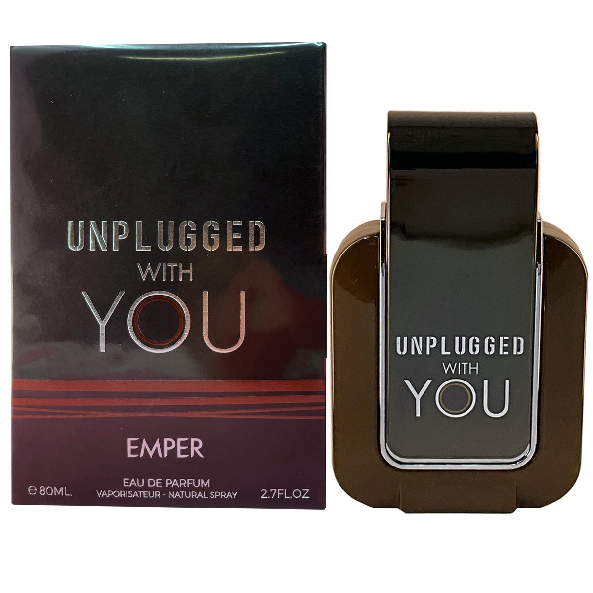 Emper Unplugged With You 3.3 EDP M – modern men’s perfume in a stylish bottle, long-lasting Eau de Parfum with fresh woody aromatic notes.