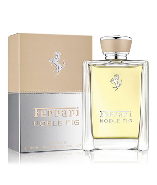 Ferrari Noble Fig 3.4 EDT M – fresh men’s perfume in a sleek bottle, long lasting Eau de Toilette with green fig, citrus, and woody notes.