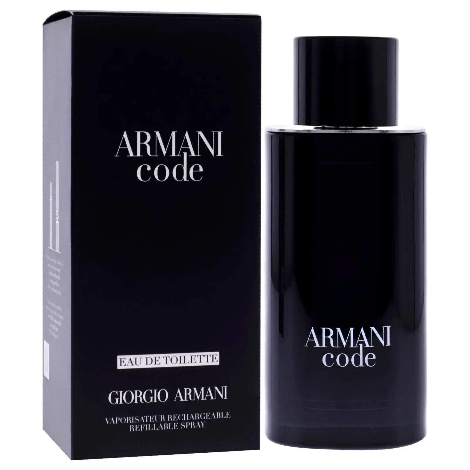 Giorgio Armani Code 4.2 oz EDT Men — classic woody aromatic fragrance with tonka bean and leather notes