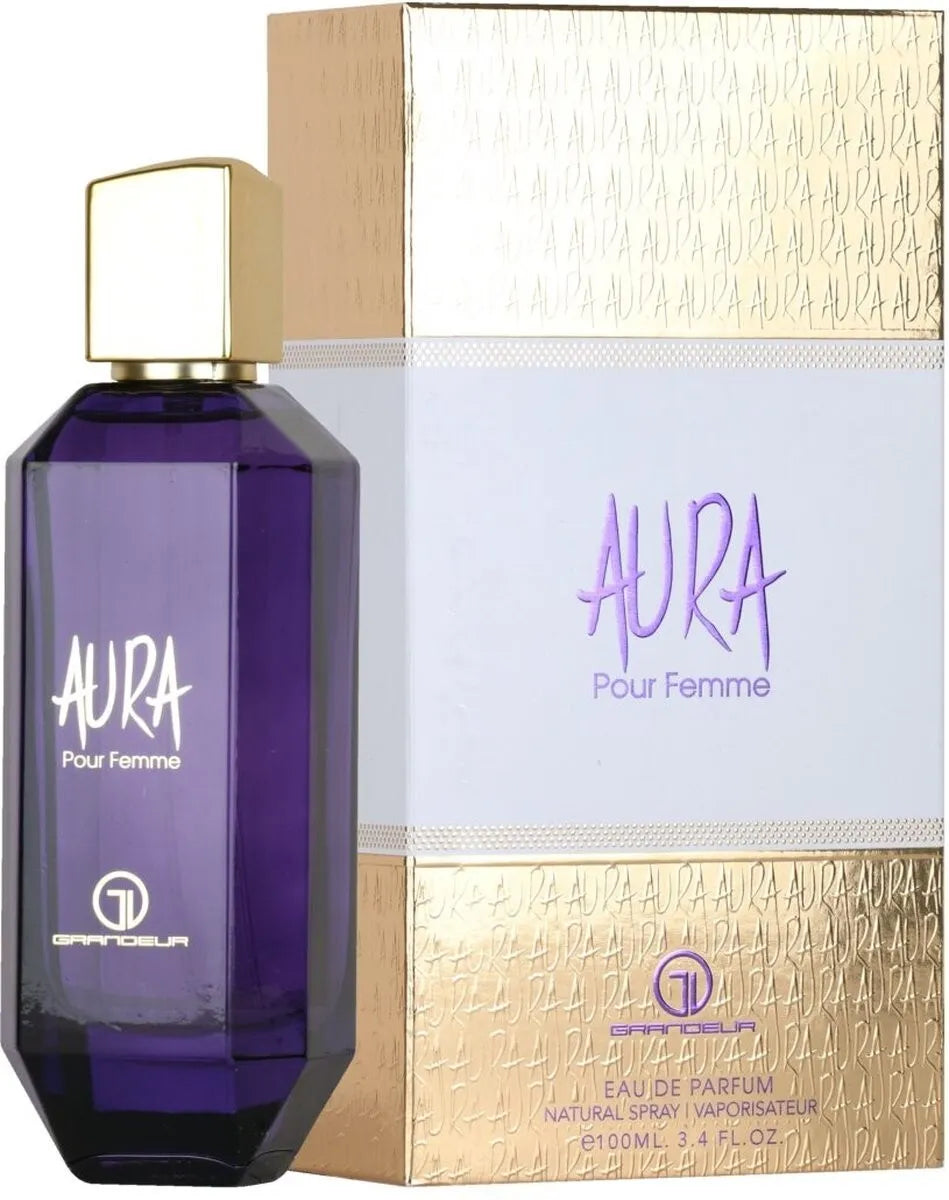 Grandeur Femme Aura women’s perfume elegant floral fragrance