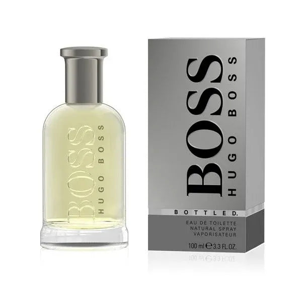 Hugo Boss Bottled men's fragrance 3.3 oz fresh apple woody perfume