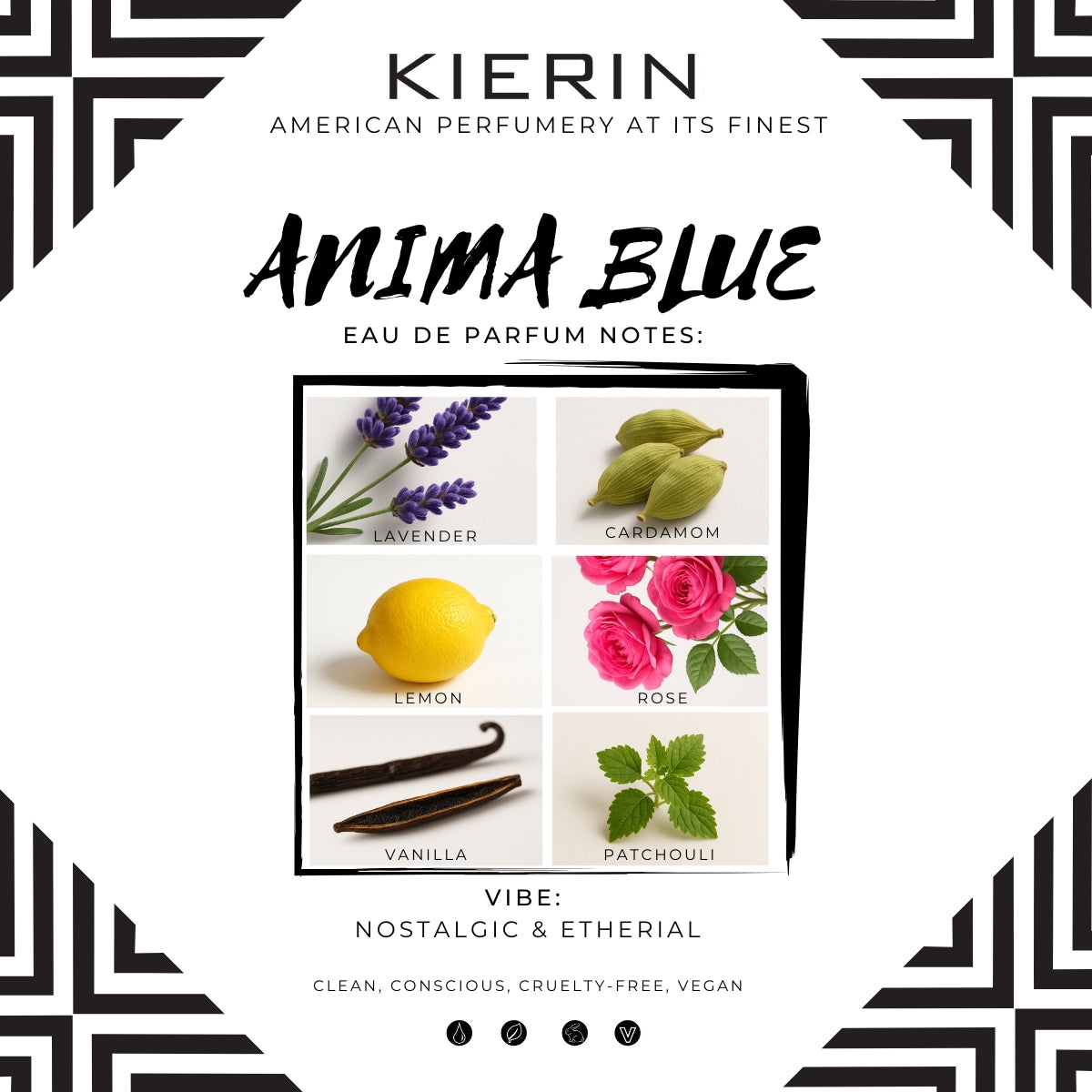 ANIMA BLUE Nostalgic Abstract Perfume (30ml)