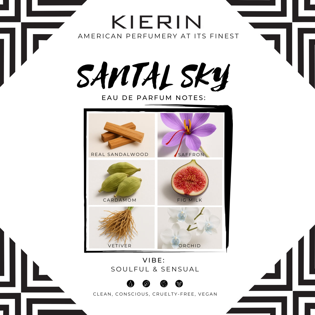 SANTAL SKY Perfumed Candle
