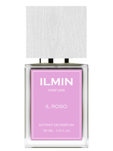 Ilmin Parfums IL Roso 30ml Extrait de Parfum – Intense niche fragrance with rich rose, spicy, and woody notes. Unisex scent.