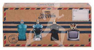 Jean Paul Gaultier Mini Set for Men – 4x7ml iconic fragrances in mini bottles. Perfect gift set with bold, masculine scents.