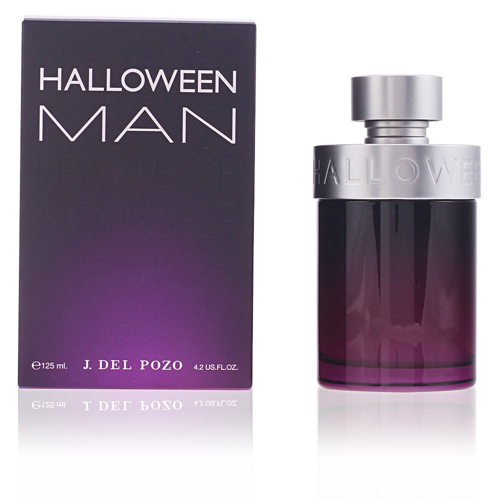Jesus del Pozo Halloween 4.2 EDT for Men – fresh spicy woody fragrance in a sleek purple bottle, long-lasting masculine perfume.